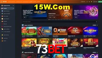 Biblioteca de slots populares na 73Bet