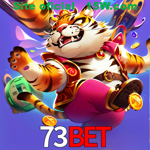 Imagem promocional da 73Bet mostrando a plataforma e suas vantagens